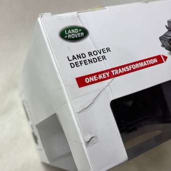 Машина Rastar 1:32 Land Rover Defender Трансформер Черный 62010: отзыв пользователя ДетМир