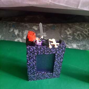 Конструктор BAZUMI магнитный кубики майнкрафт магнитный 32 дет.: отзыв пользователя Детский Мир