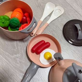 Игрушка TrendToys продукты, посуда 42 предм.: отзыв пользователя Детский Мир