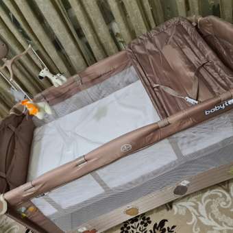 Манеж кровать Babyton Dreamy Brown коричневый: отзыв пользователя Детский Мир
