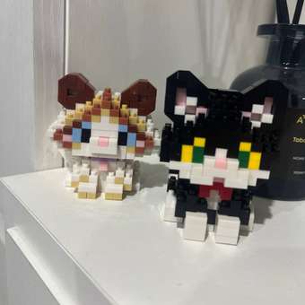 Конструктор TrendToys 3Д котики 3 шт из мини-блоков 722 дет.: отзыв пользователя Детский Мир