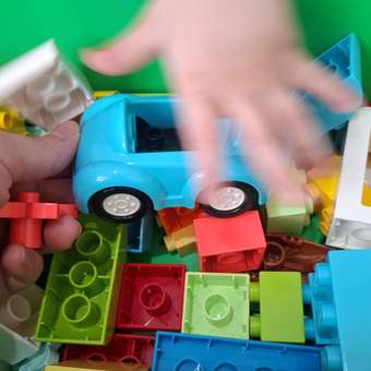 Конструктор LEGO DUPLO Коробка с кубиками 65 дет.: отзыв пользователя Детский Мир