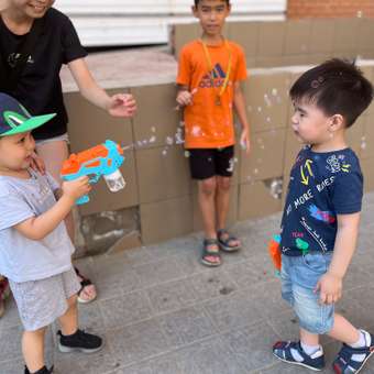 Пистолет для выдувания пузырей Attivio Мылострел: отзыв пользователя Детский Мир