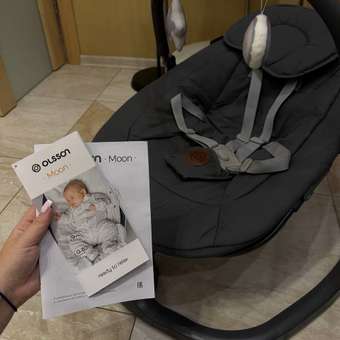 Качели Olsson Moon Black черный: отзыв пользователя Детский Мир