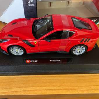 Автомобиль BBurago Ferrari Ferrari F12tdf 18-26021 1:24: отзыв пользователя ДетМир