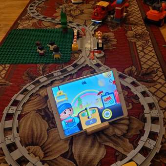 Конструктор LEGO DUPLO Town Рельсы: отзыв пользователя Детский Мир