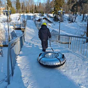 Тюбинг NiKA kids 95 см: отзыв пользователя Детский Мир