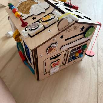 Игрушка KimToys бизиборд бизидомик: отзыв пользователя Детский Мир