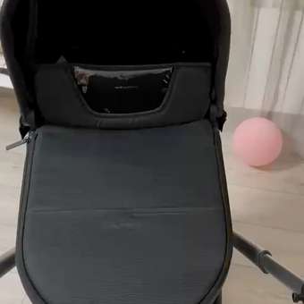 Коляска 2в1 MOWbaby Zoom 2в1, silver black серый: отзыв пользователя Детский Мир