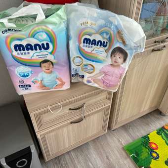 Трусики MANU Comfort M (6-11 кг) 58 шт.: отзыв пользователя Детский Мир