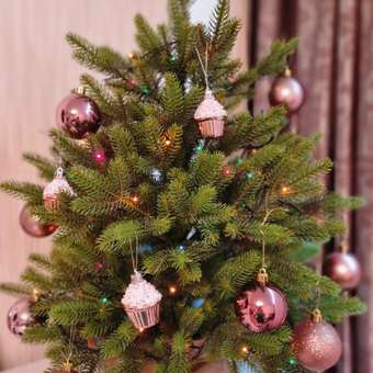 Ель настольная Новая Ёлка Императрица Премиум двухцветная 0.7м: отзыв пользователя Детский Мир