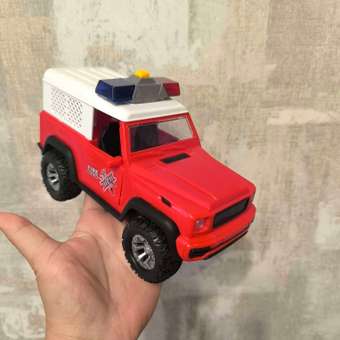 Внедорожник Mobicaro пожарный 1:16: отзыв пользователя ДетМир