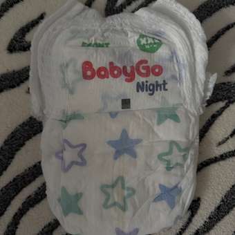 Трусики BabyGo ночные 6 (16+ кг) 26 шт.: отзыв пользователя ДетМир