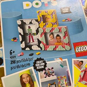 Конструктор LEGO DOTS Фоторамки: отзыв пользователя ДетМир