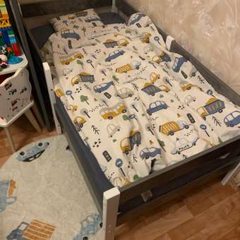 Комплект постельного белья FUTURINO Home Город 2 предмета: отзыв пользователя Детский Мир