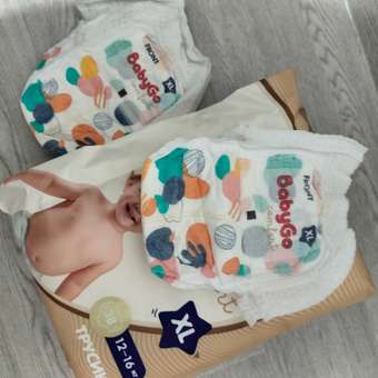 Трусики BabyGo Comfort XL (12-16 кг) 38 шт.: отзыв пользователя Детский Мир