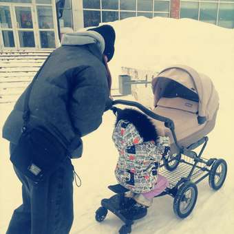 Подставка-подножка для второго ребенка Babyton к коляске: отзыв пользователя ДетМир
