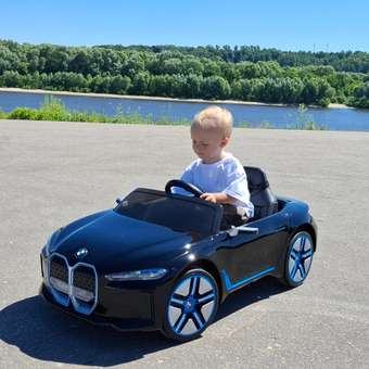 Электромобиль TOYLAND BMW i4 колеса EVA С пультом ДУ: отзыв пользователя Детский Мир