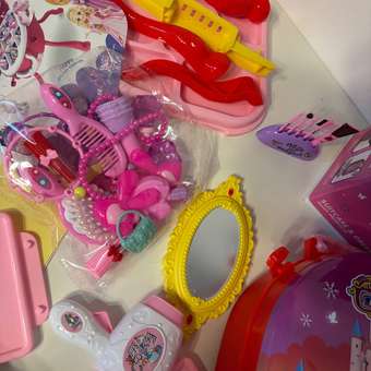 Игрушка TrendToys бижутерия, фен, косметика, туалетный столик: отзыв пользователя Детский Мир