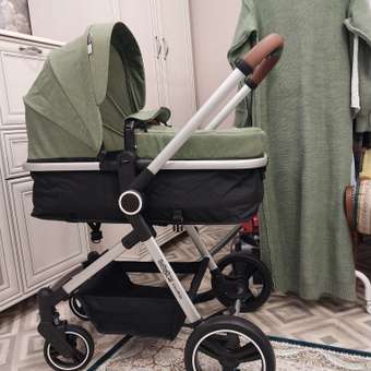 Коляска трансформер Babyton FlexiRide Black-Green: отзыв пользователя ДетМир