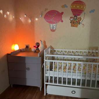 Детская кроватка Babyton прямоугольная, поперечный маятник (белый): отзыв пользователя ДетМир