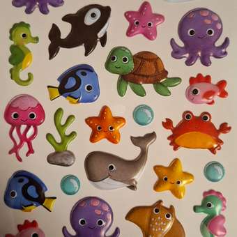 Наклейки Attivio Океан: отзыв пользователя ДетМир