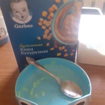 Каша сухая безмолочная Gerber кукурузная 180г с 5месяцев: отзыв пользователя ДетМир