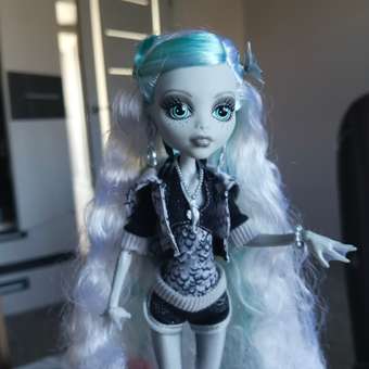 Кукла модельная Monster High Reel Drama HKN30 Лагуна Блю высота 27 см: отзыв пользователя Детский Мир