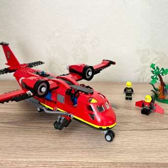 Конструктор LEGO City Пожарно-спасательный самолет 478 дет.: отзыв пользователя Детский Мир