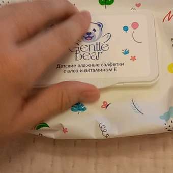 Влажные салфетки Gentle Bear: отзыв пользователя Детский Мир