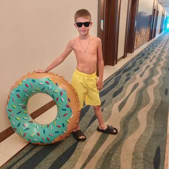 Круг для плавания Bestway Пончик 36300: отзыв пользователя ДетМир