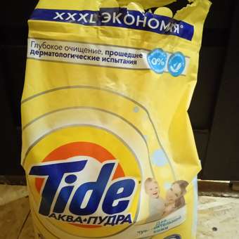 Стиральный порошок Tide для чувствительной кожи 6 кг: отзыв пользователя Детский Мир