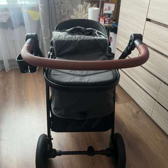 Коляска 2в1 Babyton Sandy Grey серый: отзыв пользователя ДетМир