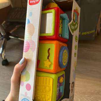 Игрушка BabyGo кубики: отзыв пользователя ДетМир