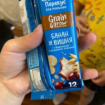 Батончик Gerber банан-вишня 25г: отзыв пользователя Детский Мир