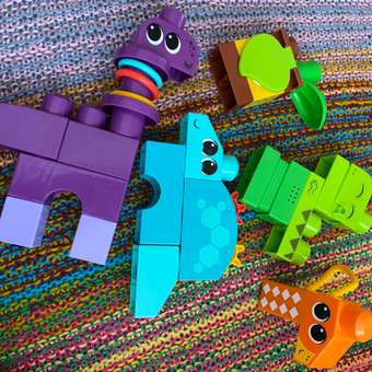 Конструктор Mega Bloks Squeak n Chomp Dinos 24 дет.: отзыв пользователя ДетМир