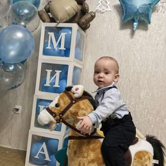 Качалка BabyGo Лошадка: отзыв пользователя Детский Мир