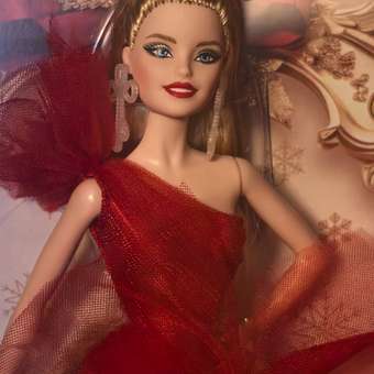 Кукла модельная Barbie Signature Looks 2024 Holiday Christmas: отзыв пользователя Детский Мир