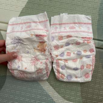 Подгузники Huggies Ultra Comfort для девочек 4 (8-14 кг) 66 шт.: отзыв пользователя ДетМир