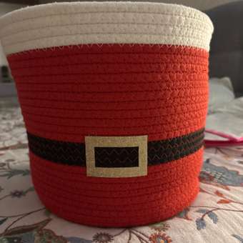 Корзина для хранения FUTURINO Home Дед Мороз: отзыв пользователя Детский Мир