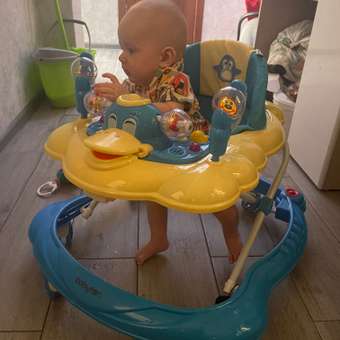Ходунки Babyton Quack Blue+Beige голубой: отзыв пользователя ДетМир