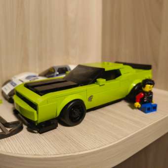 Конструктор LEGO Speed Champions Dodge Challenger SRT Hellcat 370 дет.: отзыв пользователя Детский Мир