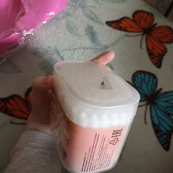 Ватные палочки MANU С ограничителем 90 шт.: отзыв пользователя Детский Мир