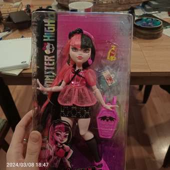 Кукла модельная Monster High Day Out Draculaura: отзыв пользователя ДетМир