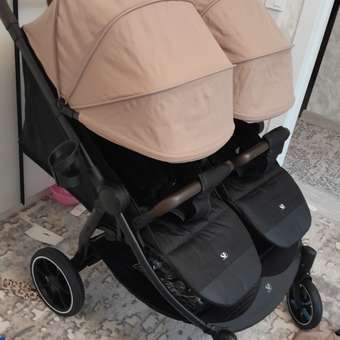 Коляска прогулочная для двойни Sweet Baby Donna Beige бежевый: отзыв пользователя Детский Мир