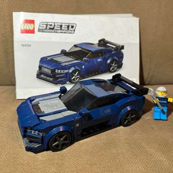 Конструктор LEGO Speed Champions Ford Mustang Dark Horse 344 дет.: отзыв пользователя Детский Мир
