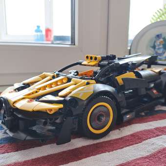 Конструктор LEGO Technic Бугатти Болид 905 дет.: отзыв пользователя ДетМир