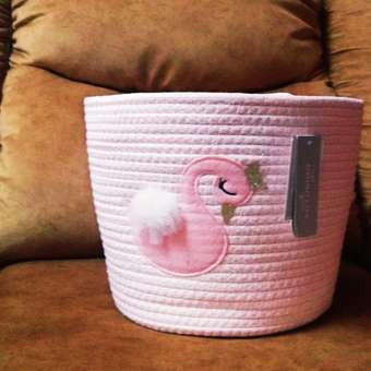 Корзина для хранения FUTURINO Home Лебедь: отзыв пользователя Детский Мир