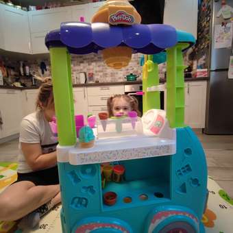 Пластилин Play-Doh Фургон с мороженым: отзыв пользователя ДетМир