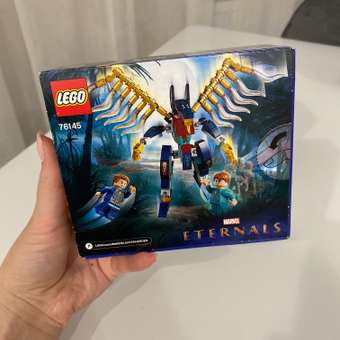 Конструктор LEGO Marvel Super Heroes Воздушное нападение Вечных 133 дет.: отзыв пользователя Детский Мир